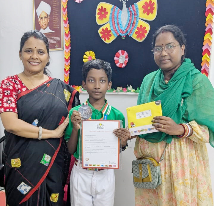 Congratulations to Deepesh Kumar Murmu!